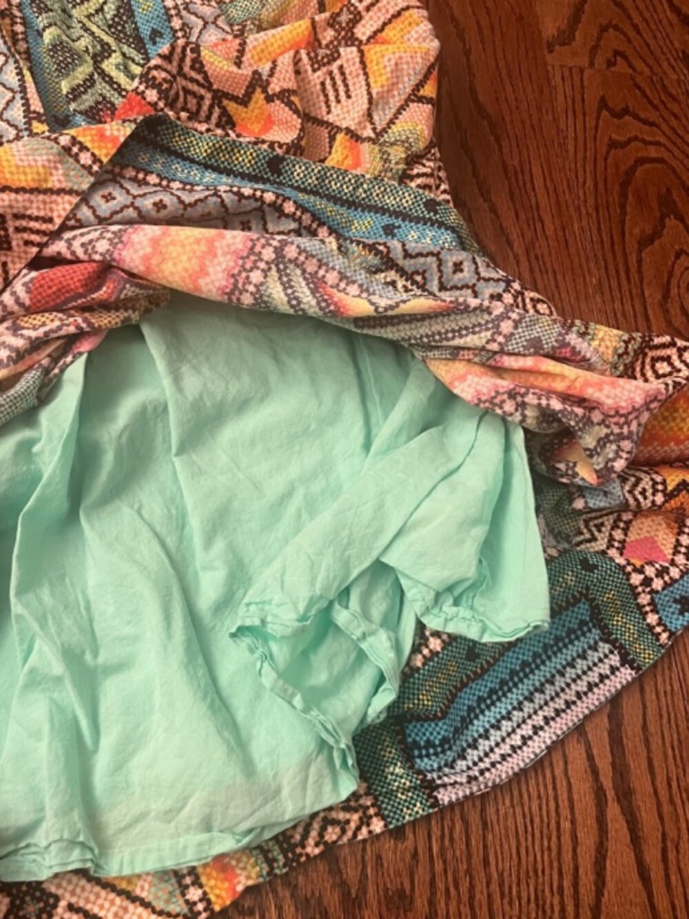 Farm Rio Banana Scarves Bohemian Sundress Sz Large MSRP $235 - Picture 8 of 10